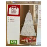 Holiday time 6.5/ft non lit Jackson Spruce white