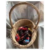 Vtg plastic & novelty cars, wooden train pieces,