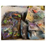 18+ Fast food restaurant toys, sealed