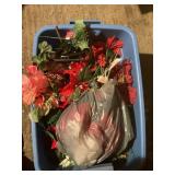 1 tote  w/ holiday floral