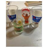 1982 McDonaldï¿½s world, fair glasses, Hulk Hogan