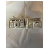 Salt & Pepper shakers, porcelain