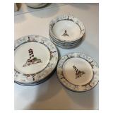 12 pc Totally today & Main Stays  plates-10.5ï¿½,