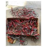 Metal link chain tree decor 64" chains