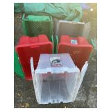 5 totes w/ lid