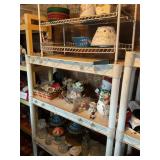 Shelf with Contents holiday decor, Christmas,
