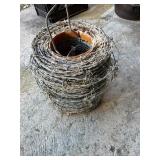 Barbed wire roll 9" tall x 8ï¿½ dia