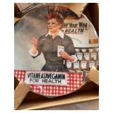 Lucy Vitameatavegamin collector plate w/