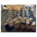 35+ Misc glassware, some state glasses