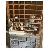 Cabinet w/ contents 2 pcs,  66"x 44ï¿½ x18ï¿½,, pvc