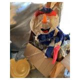 Inflatable snowman outdoor ornament working?