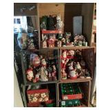 5 crates  with contents- Santaï¿½s, Christmas
