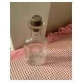 Vtg Forthman druggist med bottle, Waynesboro,