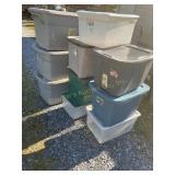 10 totes w/ lid