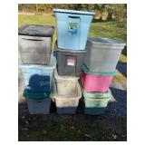 10 totes w/ lid