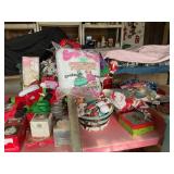 Misc. Christmas decor - ornaments, stockings,