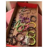 Costume jewelry- handmade bracelets, etc.