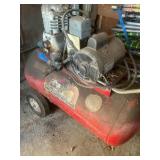 SMS air compressor, 30 gallon tank 150 pound