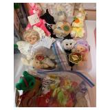 3 totes beanie babies,