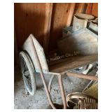 Wooden hand cart w/removable back, 32" x 48ï¿½