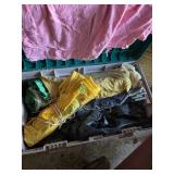 Misc camping equipment, tent, cooking items,