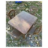 Childï¿½s table and chairs 21" high