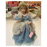 Dianna Effner cinderella doll 15" tall