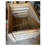 Wood boxes largest 24" x 16ï¿½ x 17ï¿½