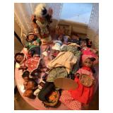 Misc lot - dolls, Indian dolls, etc.