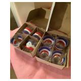 8 Ft.  Henry shot glasses,  new