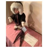 Nikki porcelain doll, Danbury