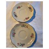 2 Homer Laughlin saucers
