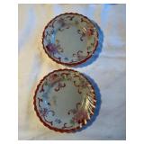 2 Cartwright & Edwardï¿½s decorative plates, 5 "