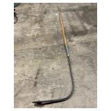 Pot stir, 83", metal/wood