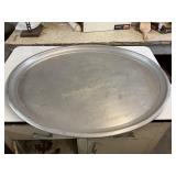 Large aluminum meat tray 27.5x23"