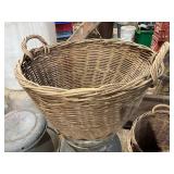 Old basket, 21" D