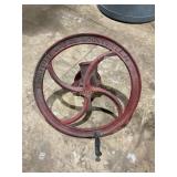 Reliable Cast iron grain grinder, Mountville Mfg