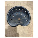 Metal Tractor seat, 21x17"