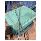 2 Farm creamery butter churn stirrer, 25"