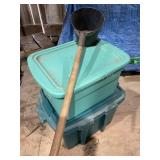 Large butchering ladle, 30"
