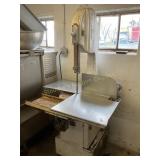 Vtg Butcher Boy commercial meat band saw, on