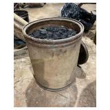 Tub of charcoal