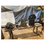 Sausage stuffer/cracklin maker, meat grinder, (22)