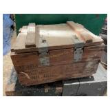 US Army wood cartridge crate 18x10x13.5"