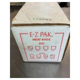 E- Z  Pak meat bags, 1 lb, NIB