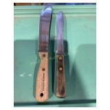 2 Knives - Regent Sheffield butcher block, 8ï¿½