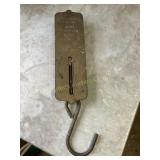 John Chatillon & Sons 50lb hanging scale