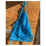 75+ Blue poly aprons