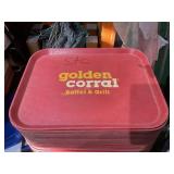 20 Golden Corral trays