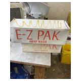 E-Z Pak Meat bags